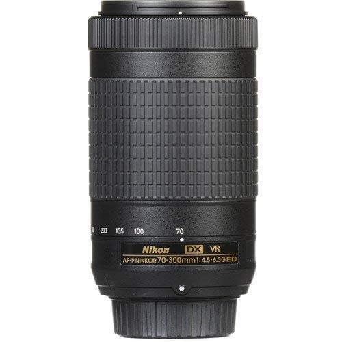 Nikon AF-P DX lens featuring pulse stepping motor for quiet autofocus during video.