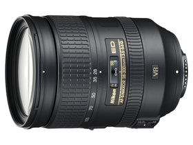 Nikon AF-S 28-300mm lens front element for versatile travel framing and sharpness