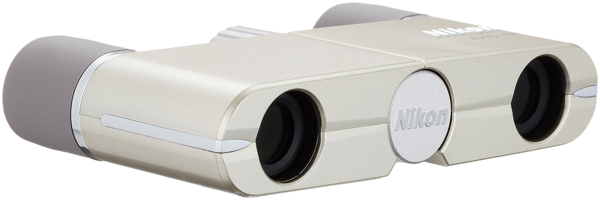Nikon Yu 4X10D side view emphasizes compact weight ideal for travel.