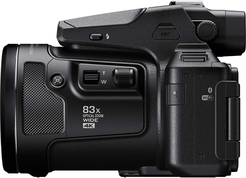Nikon COOLPIX P950 Renewed EVF and vari-angle display for flexible angles.