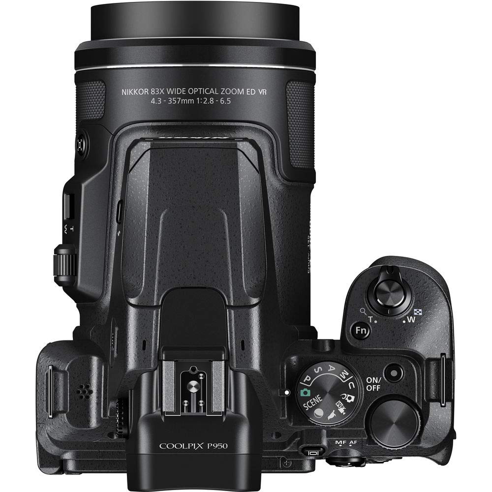 Nikon Coolpix P950 shows flexible compositions with a tilting LCD.