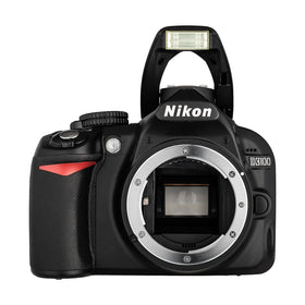 Nikon D3100 Live View button for real-time composition