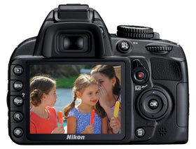 Nikon D3100 renewed quality-check indicating tested refurbished condition