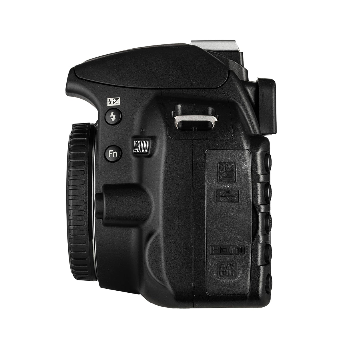 Nikon D3100 right grip ergonomics comfortable for extended sessions