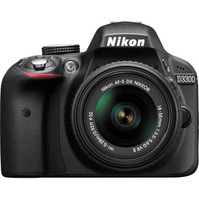 Nikon D3300 back panel and controls for easy navigation