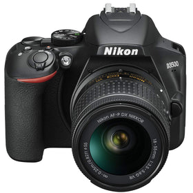 Nikon D3500 boxed with essential accessories and battery included.