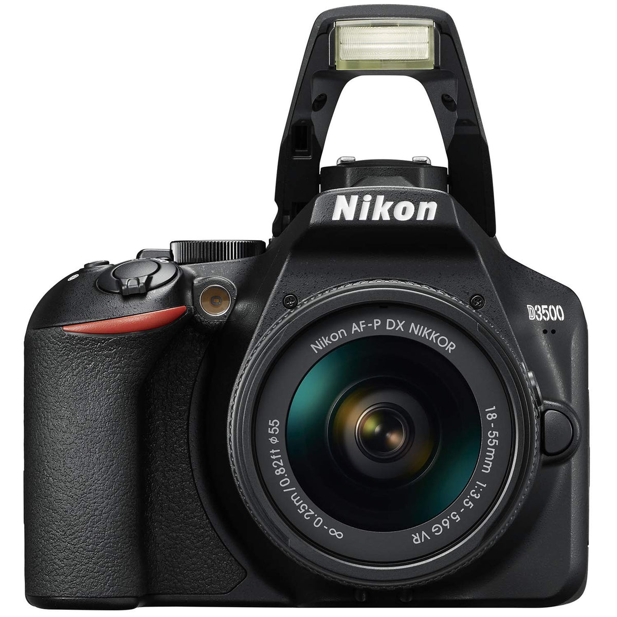 Nikon D3500 with SnapBridge Bluetooth for quick mobile sharing.