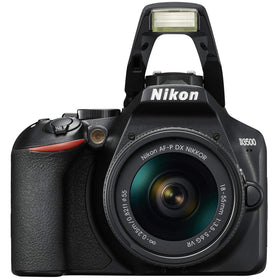Nikon D3500 with SnapBridge Bluetooth for quick mobile sharing.