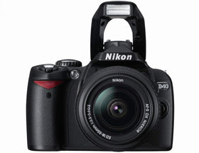 Nikon D40 controls and dials emphasizing manual shooting options