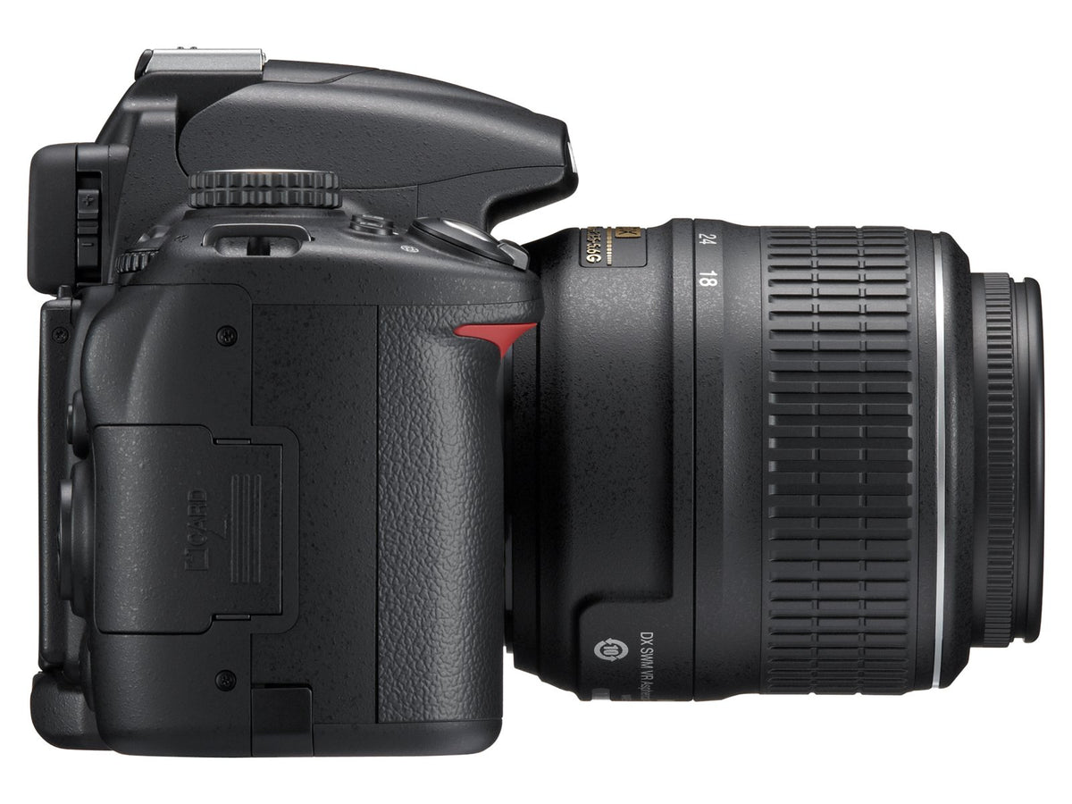 Nikon D5000 D‑Movie mode captures 720p video with sound.