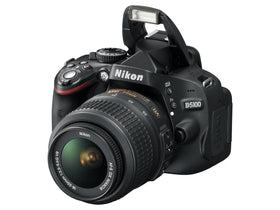 Nikon D5100 ergonomic grip for comfortable extended sessions