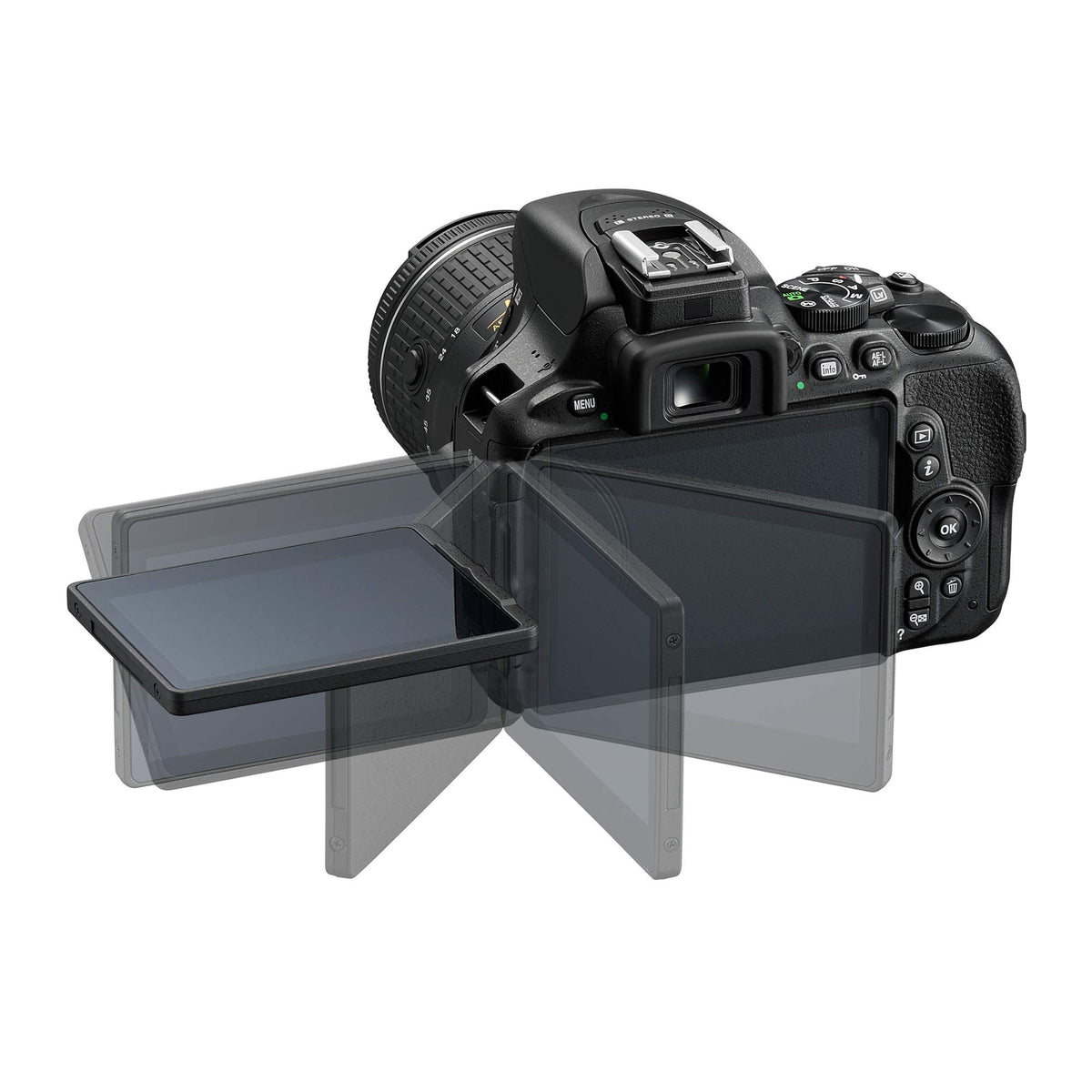 Nikon D5600 battery life up to 970 shots per charge