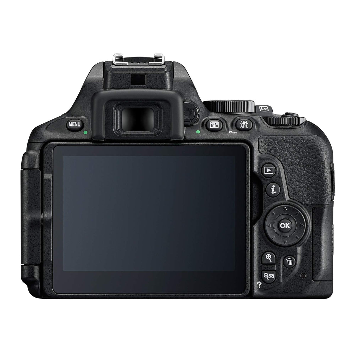Nikon D5600 flip-out touchscreen enabling flexible composition