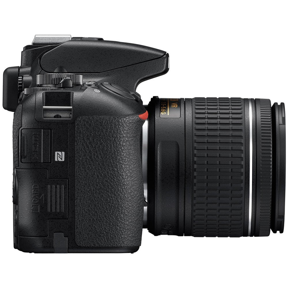 Nikon D5600 ISO range 100-25600 for adaptable shooting in low light
