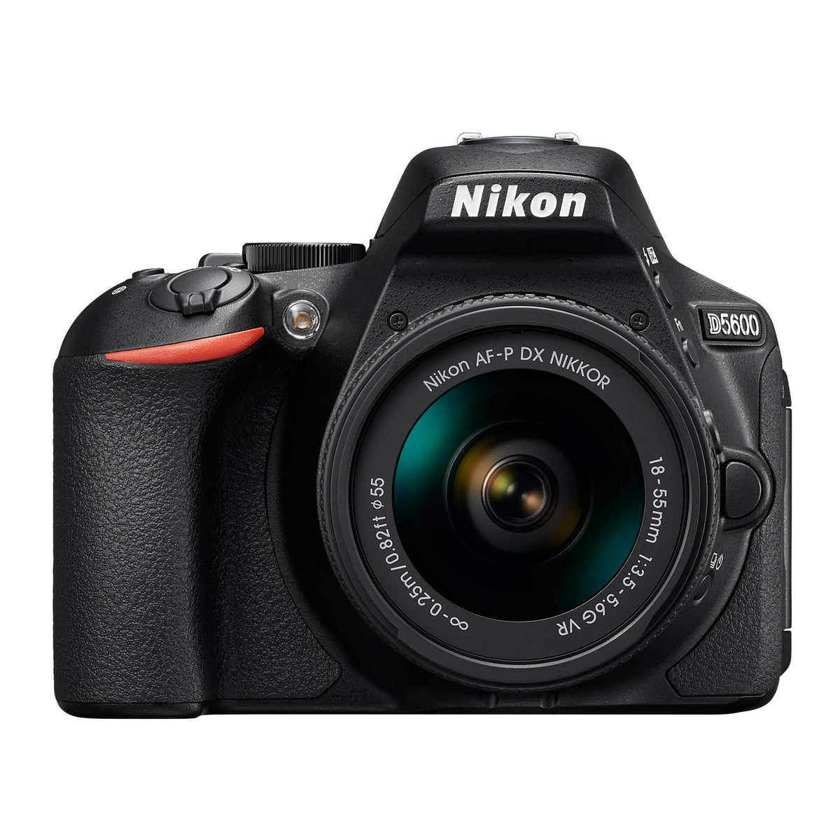 Nikon D5600 side grip in hand for stable travel photography