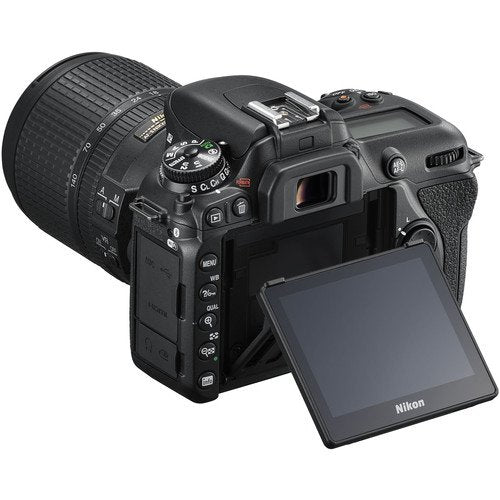 Nikon D7500 handheld shot highlighting compact grip for street photography.