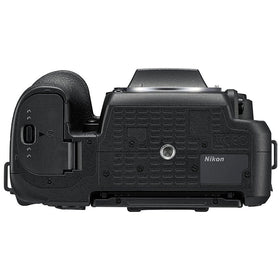 Weather-sealed Nikon D7500 body protects against dust and moisture.