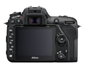 Nikon D7500 built-in Wi-Fi and Bluetooth via SnapBridge.
