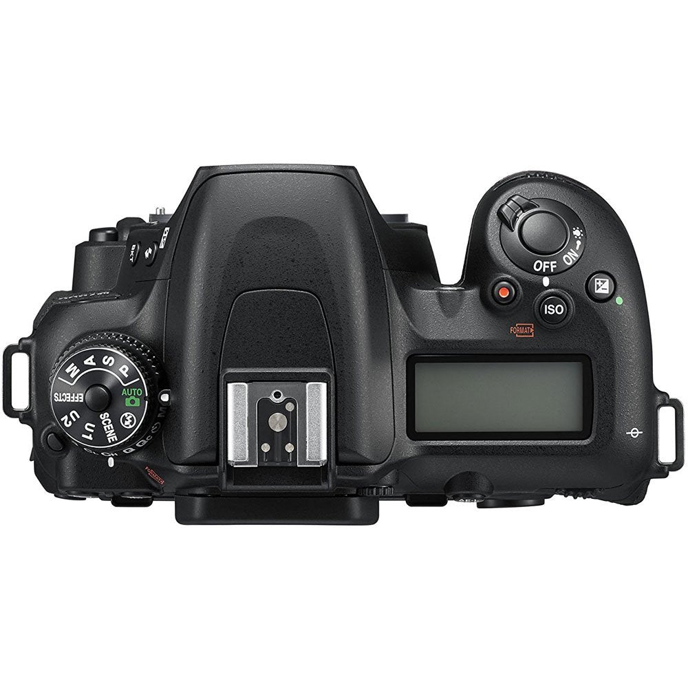 Nikon D7500 with Wi-Fi and SnapBridge for fast sharing.
