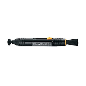 Nikon LensPen cleaning system keeps lenses clean in the field.