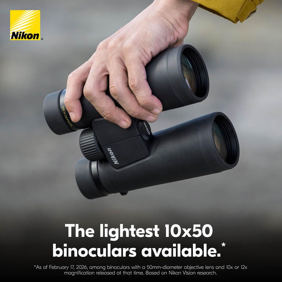 Nikon Monarch M5 waterproof and fogproof for outdoor conditions.