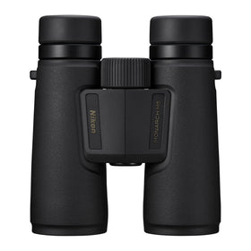 Nikon Monarch M5 rubber-armored body provides secure grip and durability.