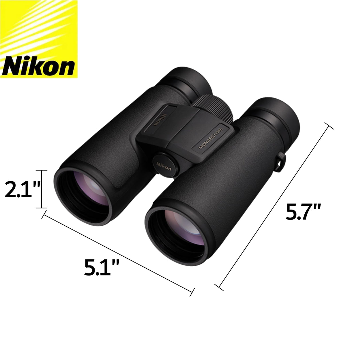 Nikon Monarch M5 eyepieces close-up showing high-eye-point design