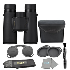 Nikon Monarch M5 12x42 binoculars front view for crisp distant details during birding