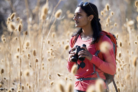 Compact travel-friendly silhouette supports hiking and outdoor adventures
