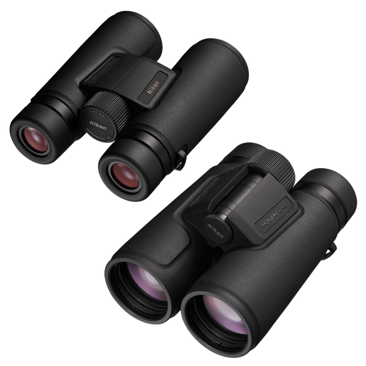Nikon Monarch M5 rugged rubber armor provides secure grip outdoors