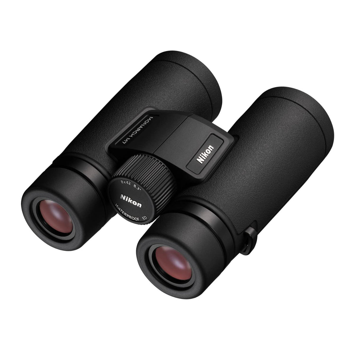 Nikon MONARCH M7 8x42 binoculars, low-light performance with 42 mm objectives for dawn/dusk.