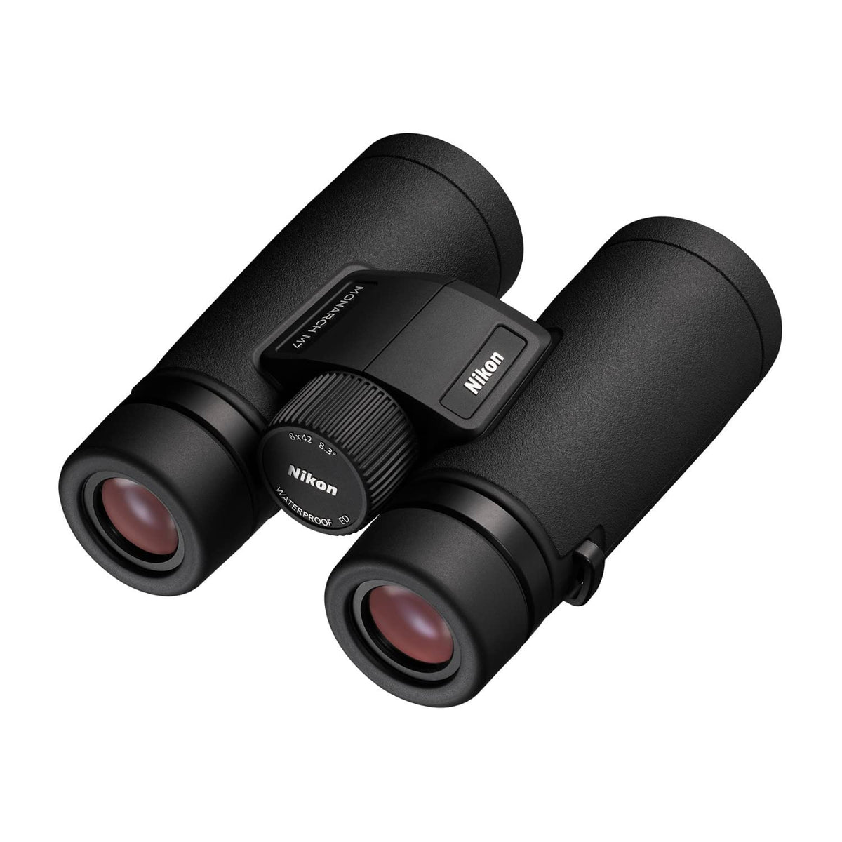 Nikon Monarch M7 water-repellent coating resists moisture during rain.