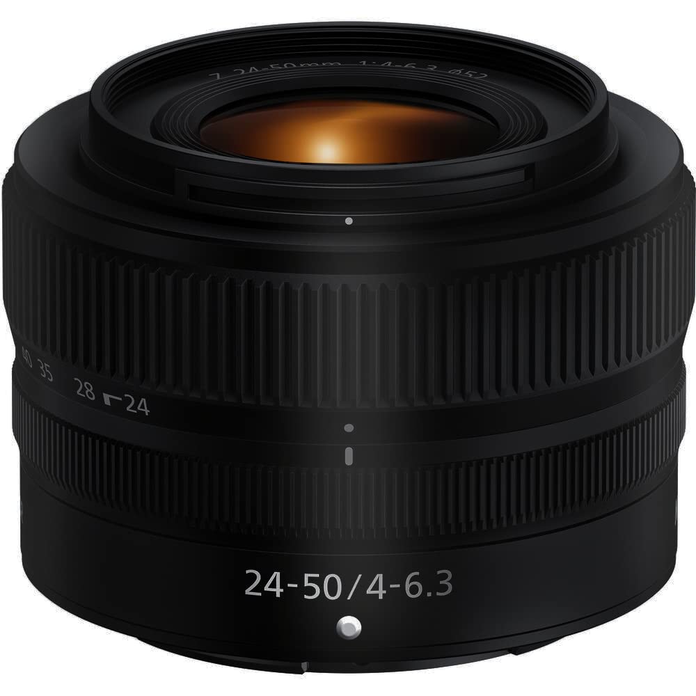 Nikon NIKKOR Z 24-50mm lens retracted, ultra-compact travel companion for everyday shooting