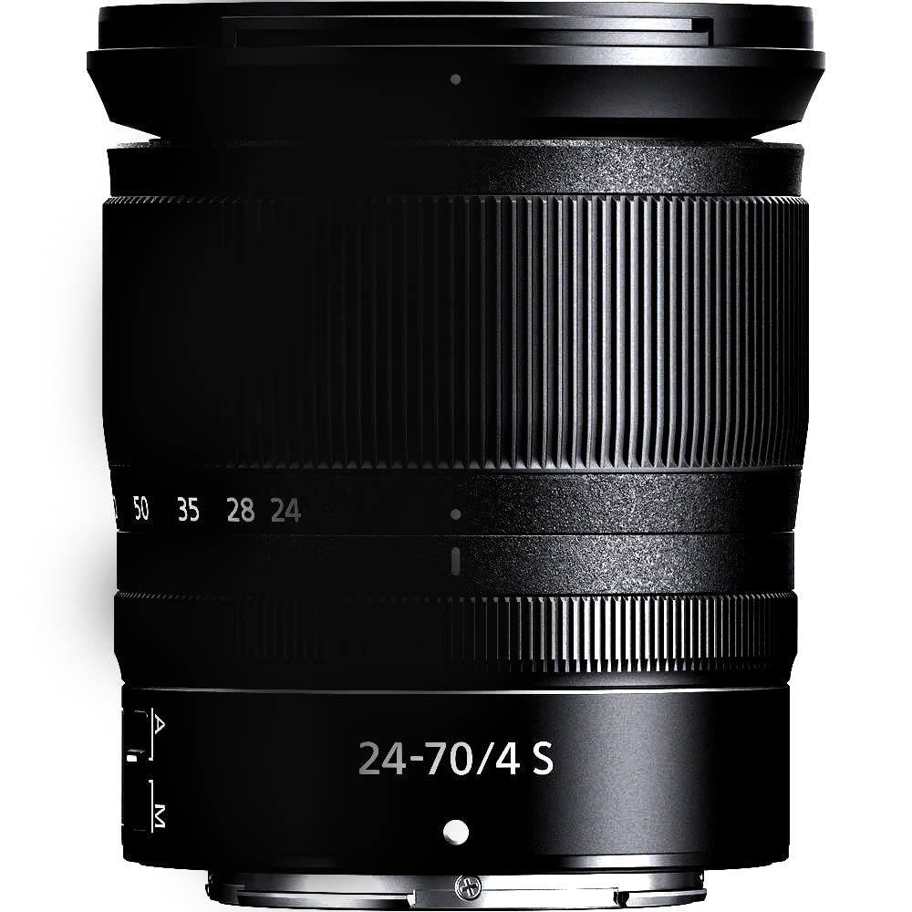 Nikon NIKKOR Z 24-70mm f/4 S mounted; versatile zoom for street and portraits.