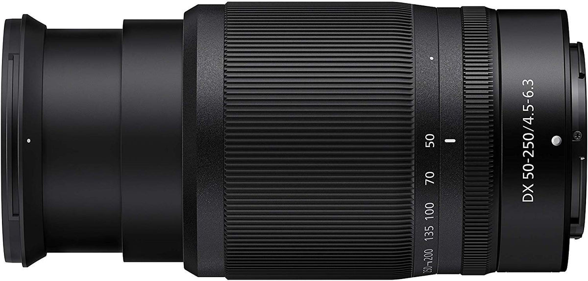 Nikon NIKKOR Z 50-250mm lens with built in VR for sharper handheld shots.