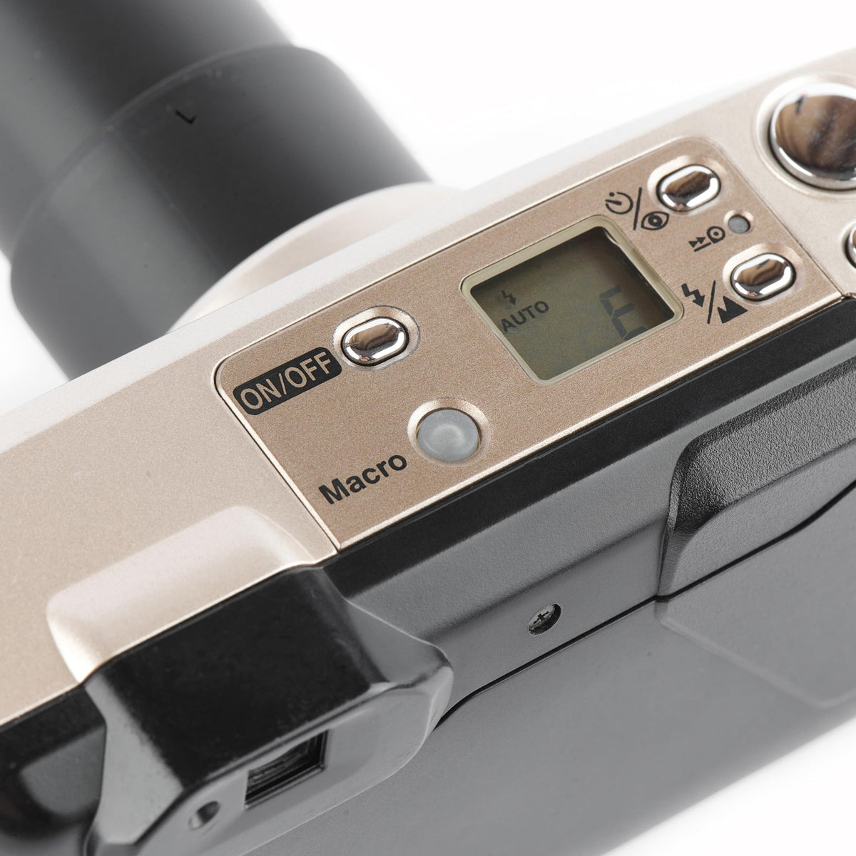 Nikon Film compartment close-up shows easy loading and alignment.