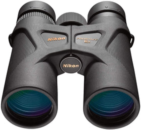 Nikon PROSTAFF 3S 10x42 binoculars with Eco-Glass lenses for safer optics.