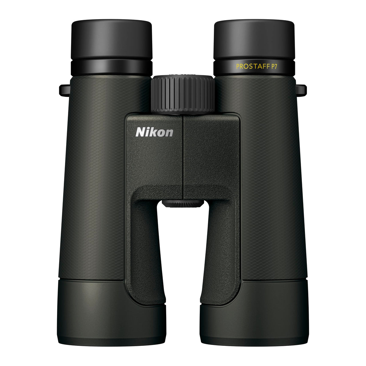 Nikon PROSTAFF P7 10x50 binoculars in hand for comfortable wildlife viewing.