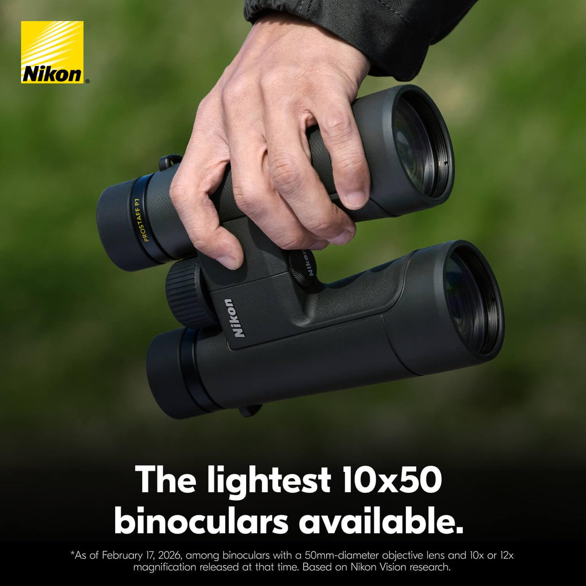 Nikon PROSTAFF P7 10x50 demonstrates waterproof and fogproof reliability in challenging conditions.