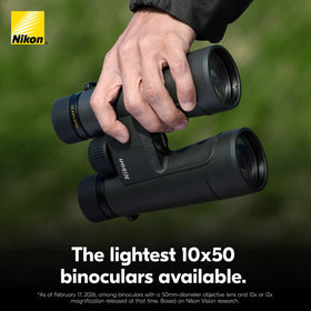 Nikon PROSTAFF P7 10x50 demonstrates waterproof and fogproof reliability in challenging conditions.