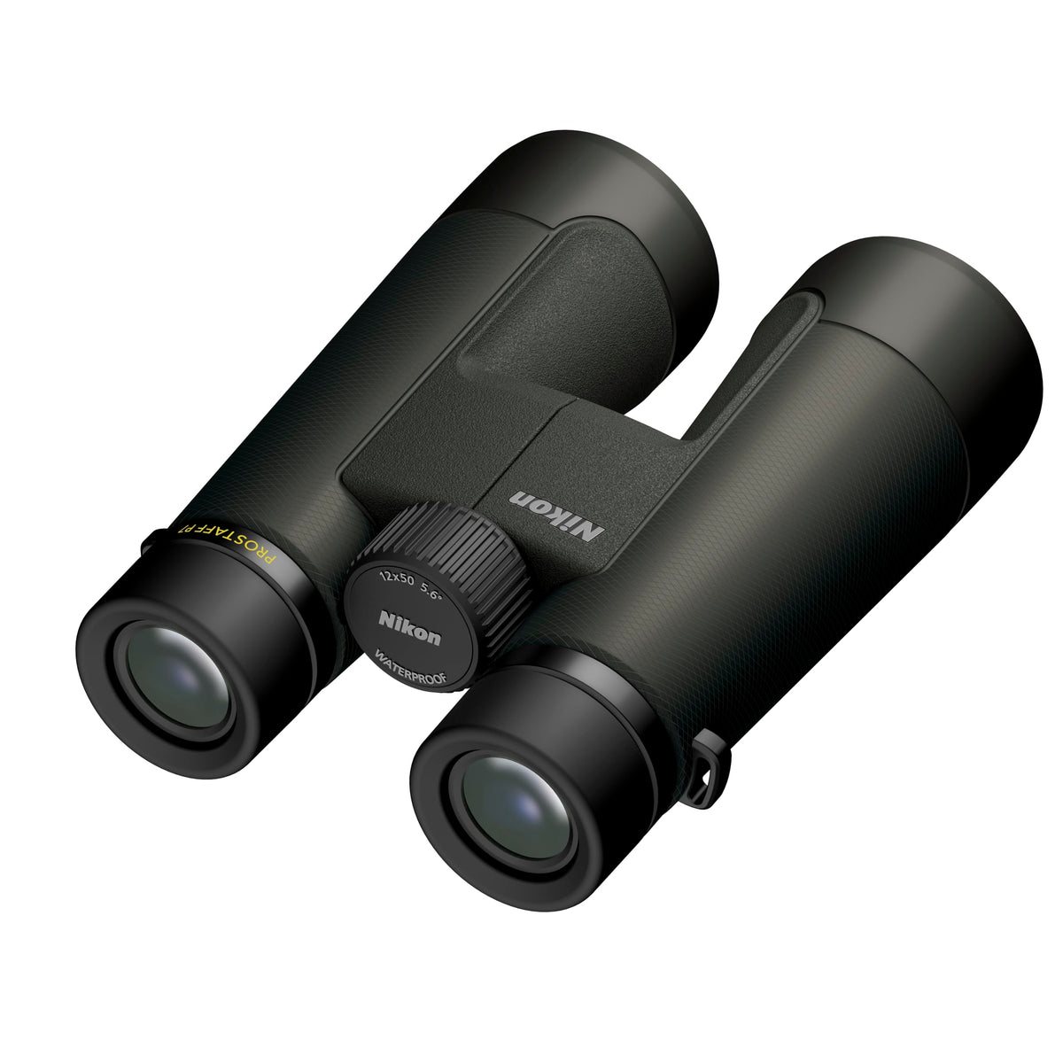 Nikon PROSTAFF P7 multilayer-coated lenses for bright, clear images.