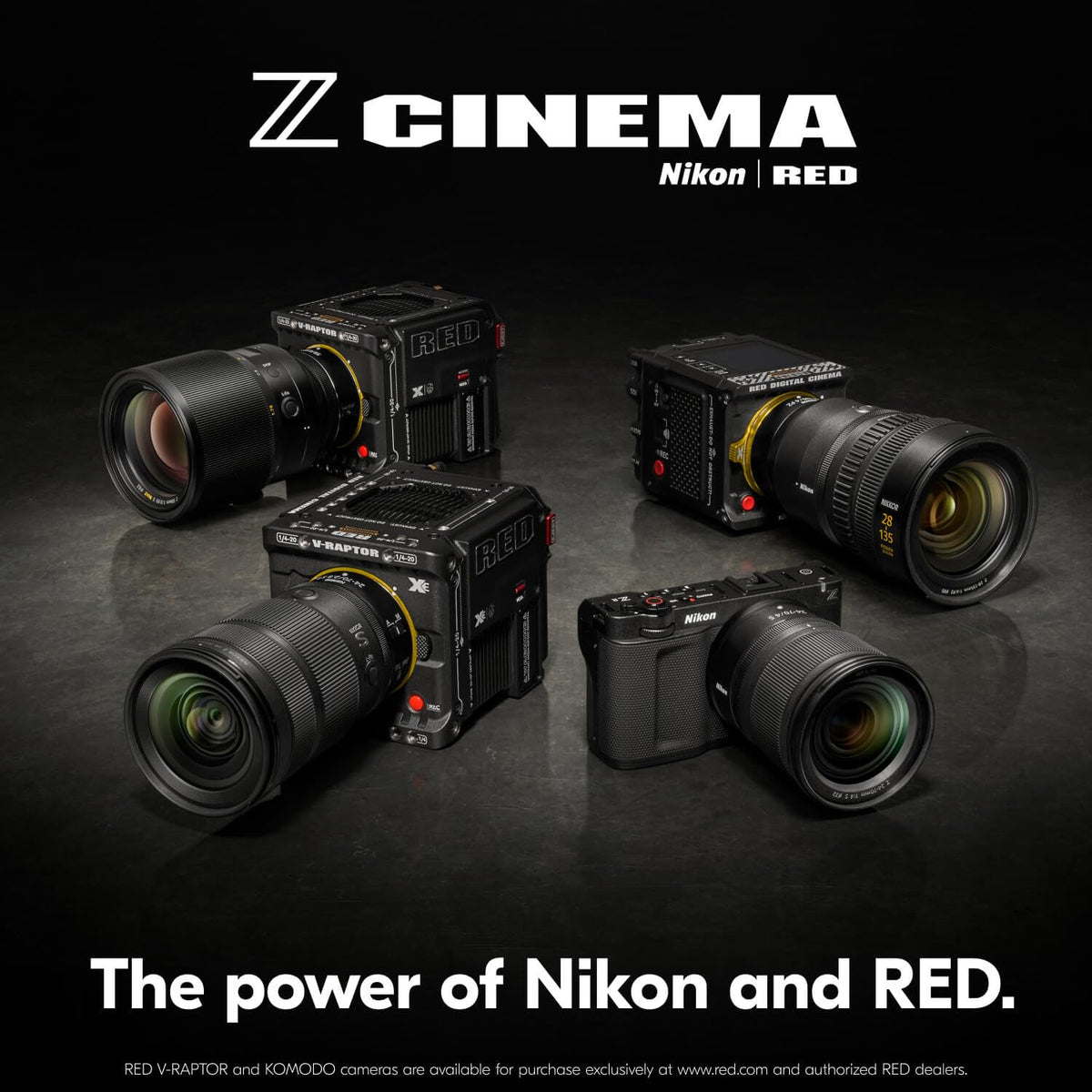 Rig-friendly Nikon RED Z Cinema designed for cages and control grips