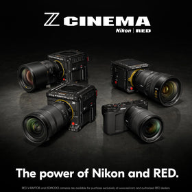 Rig-friendly Nikon RED Z Cinema designed for cages and control grips