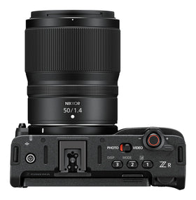 Nikon Z 50mm f/1.4 NIKKOR Z lens included with the ZR kit