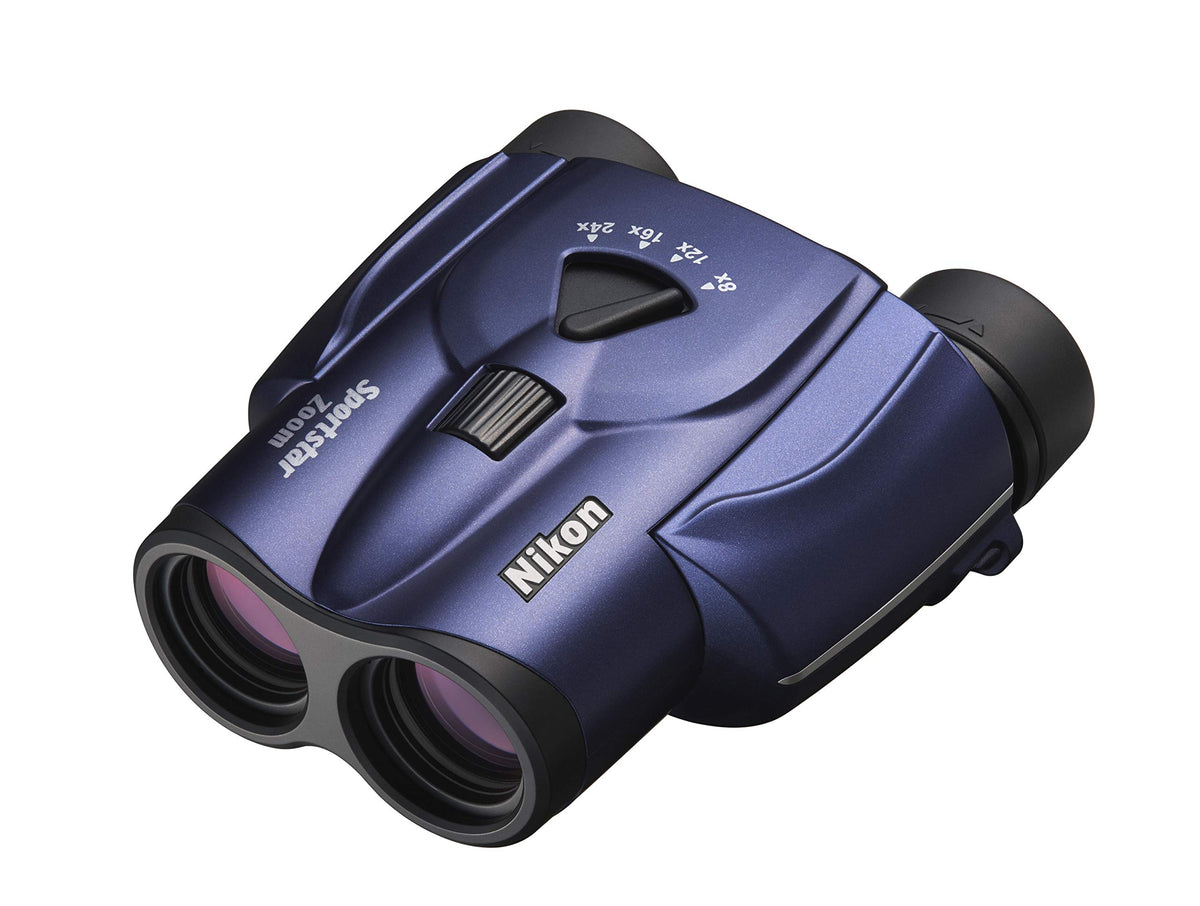 Nikon Sportstar Zoom 8-24x25 dark blue zoom lever enables smooth magnification