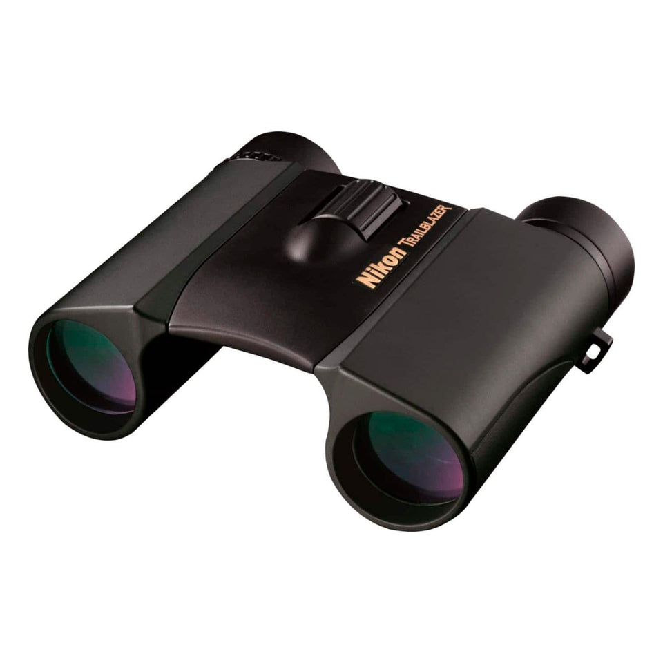 Nikon Trailblazer binoculars folded compact for portable wildlife viewing
