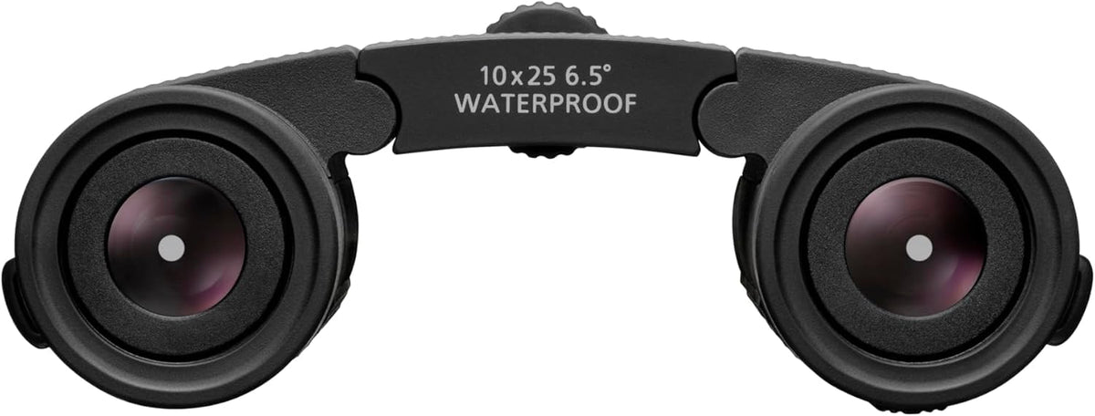 Nikon Trailblazer II 10x25 waterproof body for wet conditions.