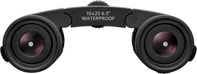 Nikon Trailblazer II 10x25 waterproof body for wet conditions.