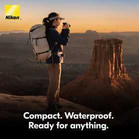 Nikon Trailblazer II multilayer-coated lenses ensure brighter images in variable light.