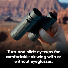 Nikon Trailblazer II weather-ready binoculars stand up to diverse outdoor conditions.